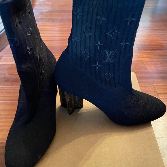 Louis Vuitton Silhouette Ankle Boots Size 40 - Picture 2 of 8